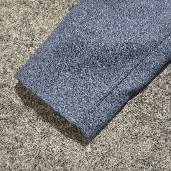 VTG Blue Virgin Wool Blazer Sz10 Pendleton Open Front Corp Chic Academic Capsule - Picture 8 of 16